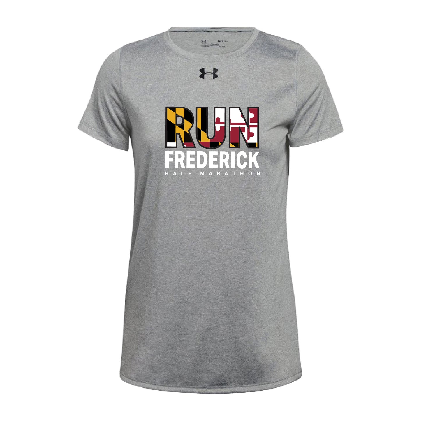 Run Frederick Flag Short Sleeve Gray