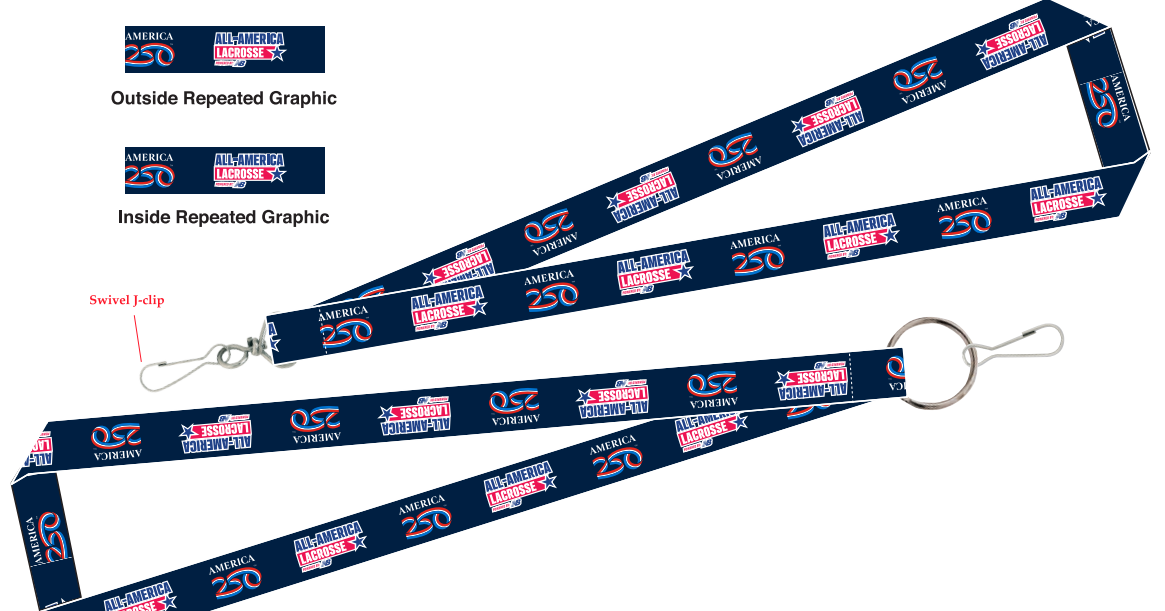 250th Anniversary All-America Lanyard