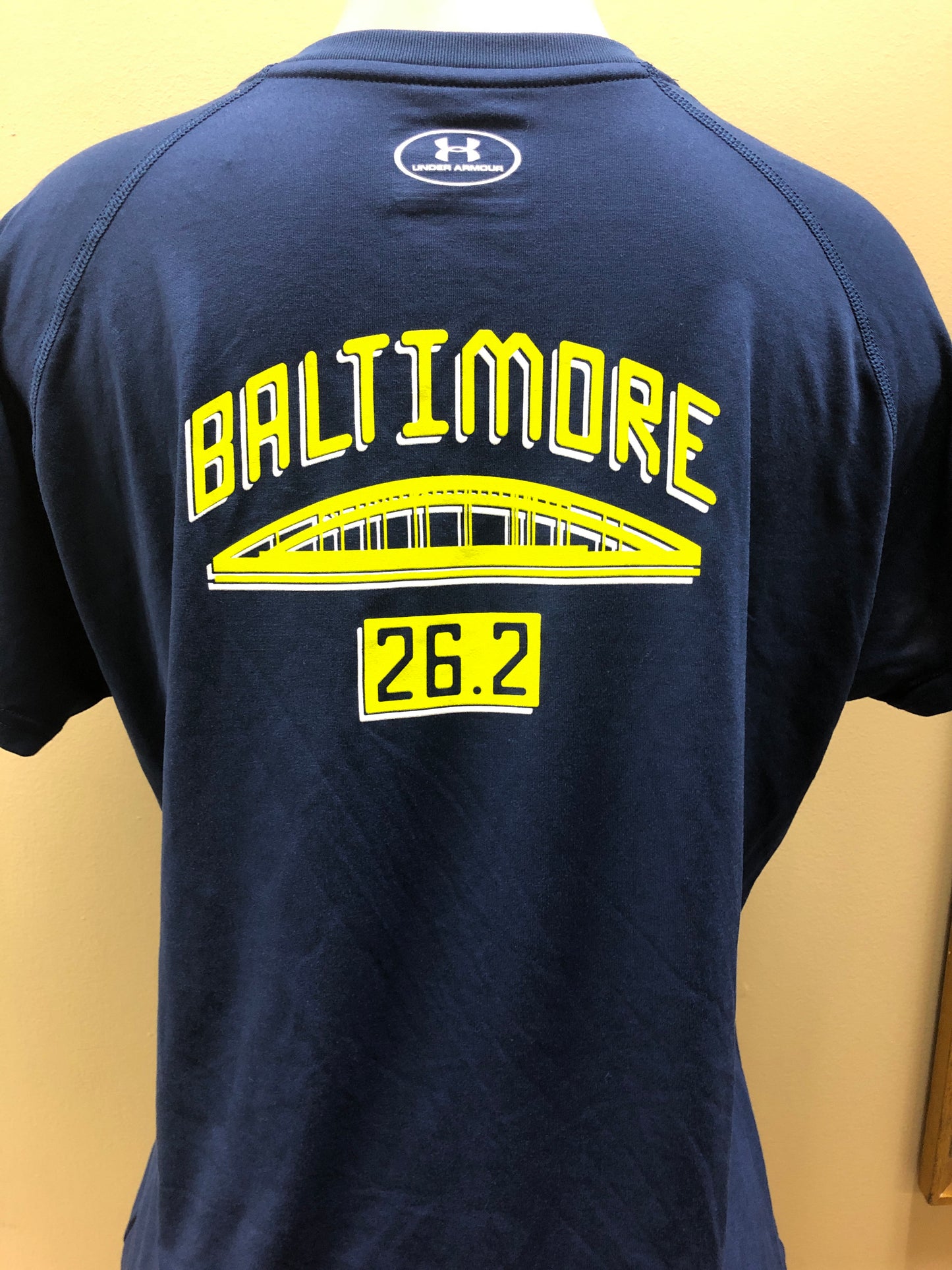 Women’s Howard Street Bridge V-Neck Navy (Back logo)