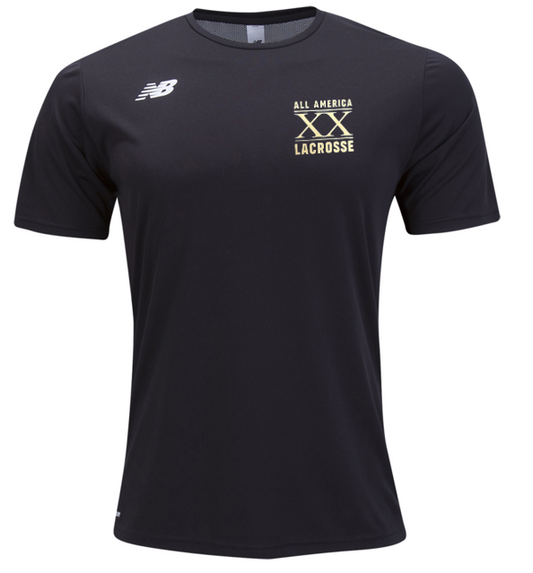 All-America 20th Year Anniversary Black Tech Tee