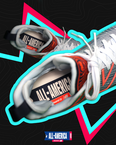 Limited Edition New Balance X All America Freeze 4 Cleats