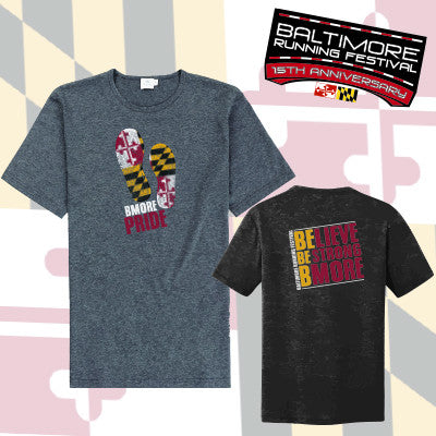 Baltimore Running Festival BMORE PRIDE T-shirt