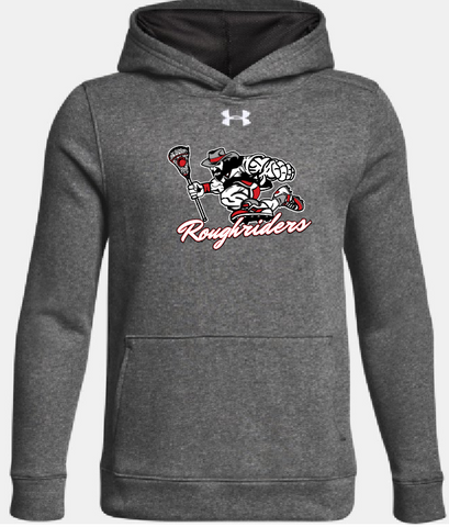 Youth Grey RoughRider Hoodie