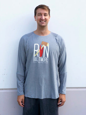 Mallet & Claw - Men's Gray Long Sleeve