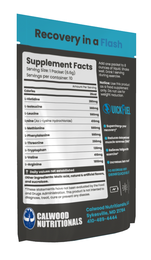 QuickFuel EAA Recovery Powder