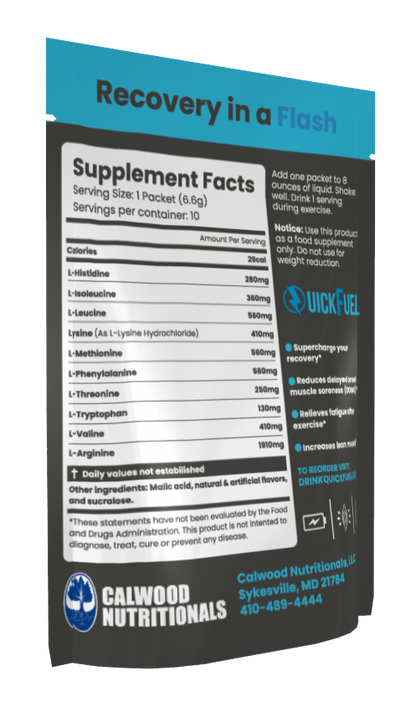 QuickFuel EAA Recovery Powder