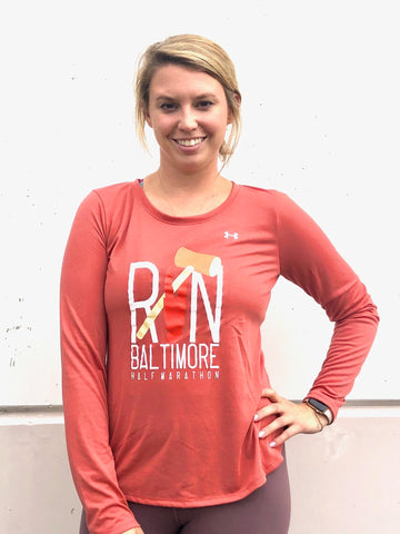 Mallet & Claw - Women's Dark Pink Long Sleeve