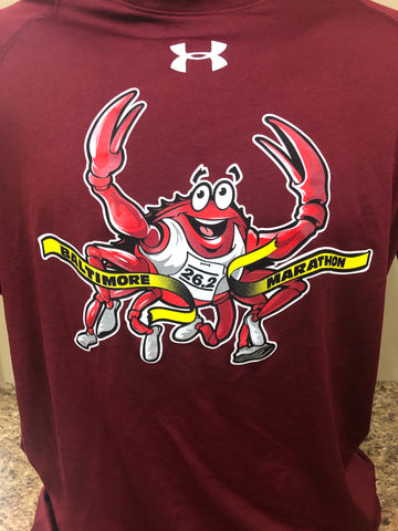 Blue The Crab Men's Long Sleeve Tech Tee - Assorted Colors