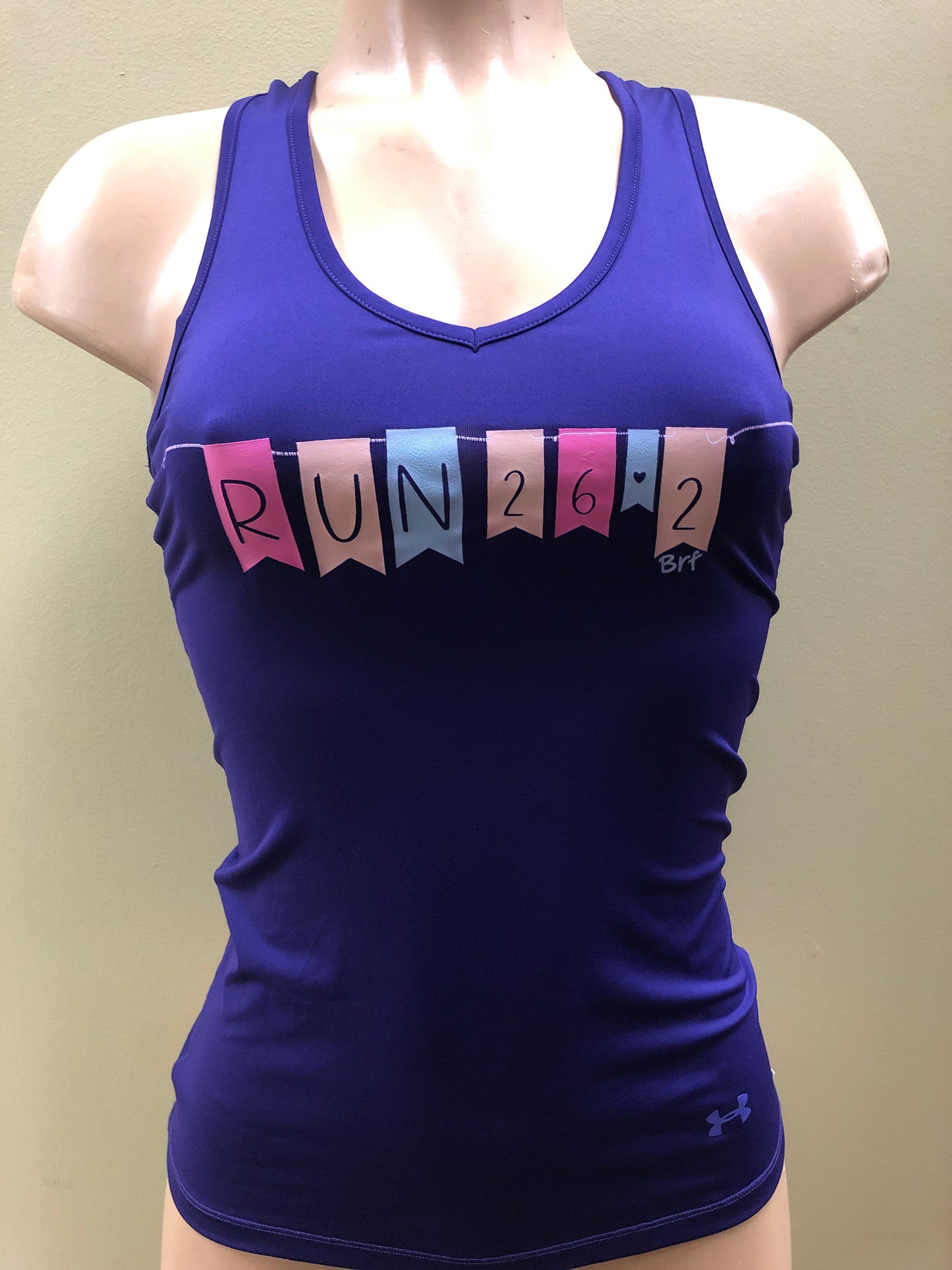 Women’s RUNFLAG BANNER TANK - Purple