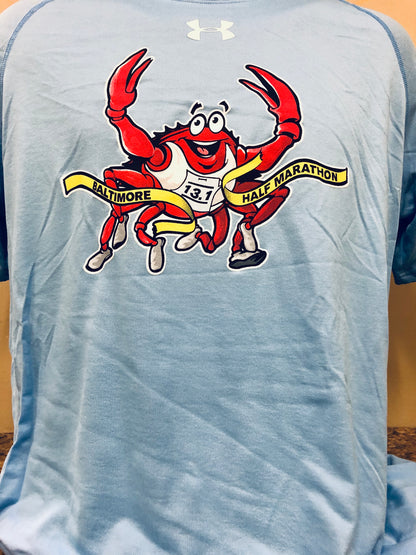 Blue The Crab Men's Short Sleeve Tech Tee - Assorted Colors