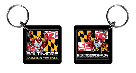 Baltimore Running Festival Keychain