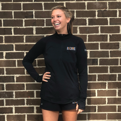 Women's 410 Black 1/4 Zip