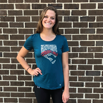 Street Names Tee - Women's 26.2 Teal